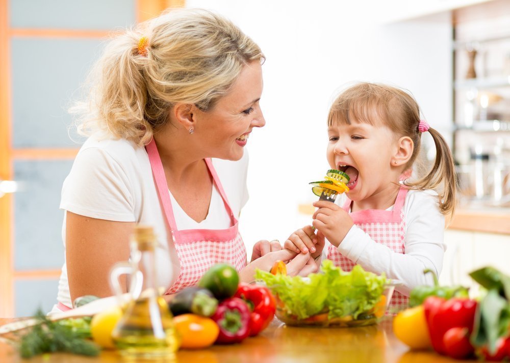 Питание ребёнка начинается с овощей