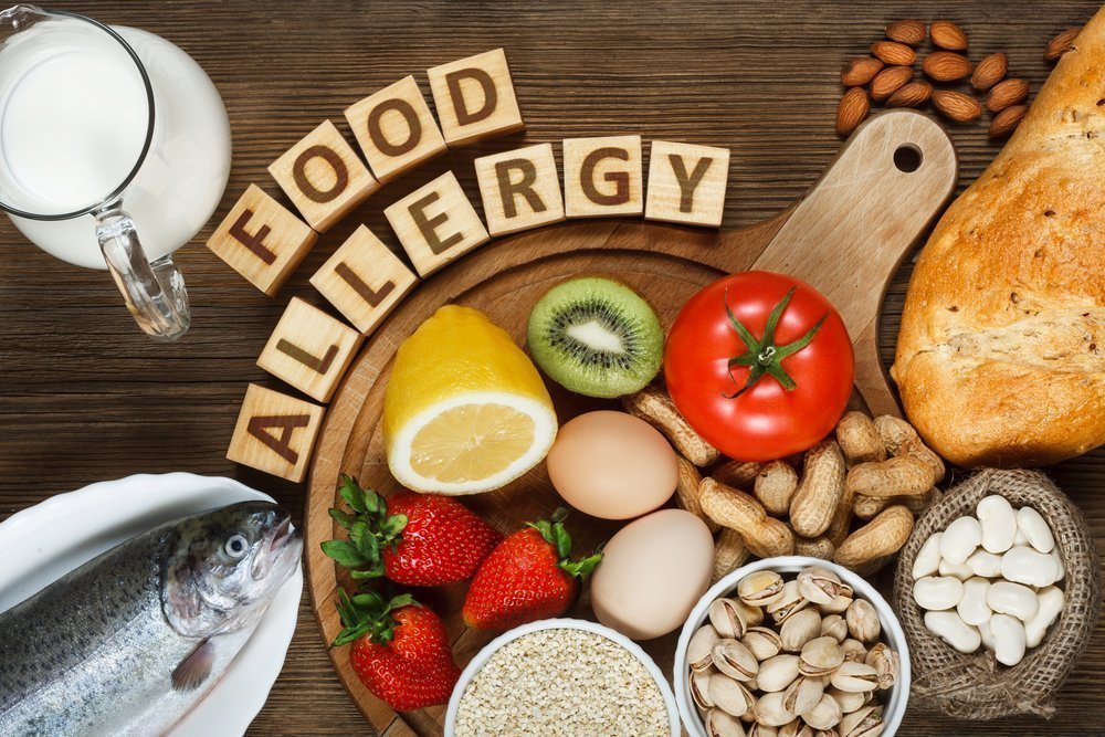 Основные пищевые аллергены у детей